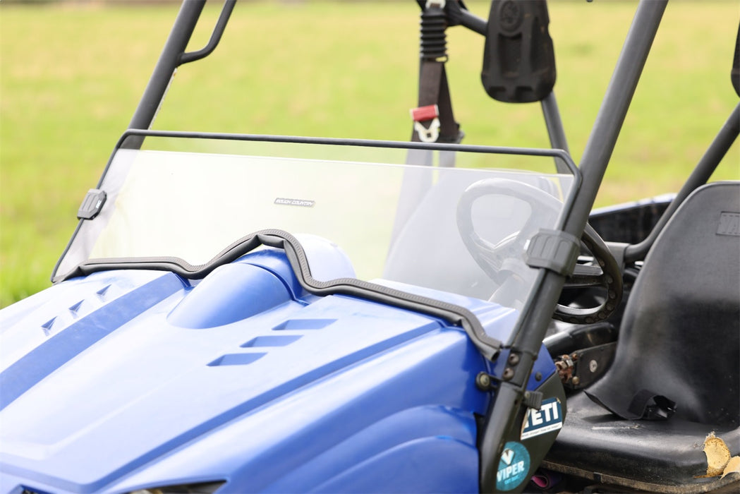 Rough Country 98141241A Half Windshield Scratch Resistant Yamaha Rhino 450 (06-08)/Rhino 660 (04-07)  Rough Country - Truck Part Superstore
