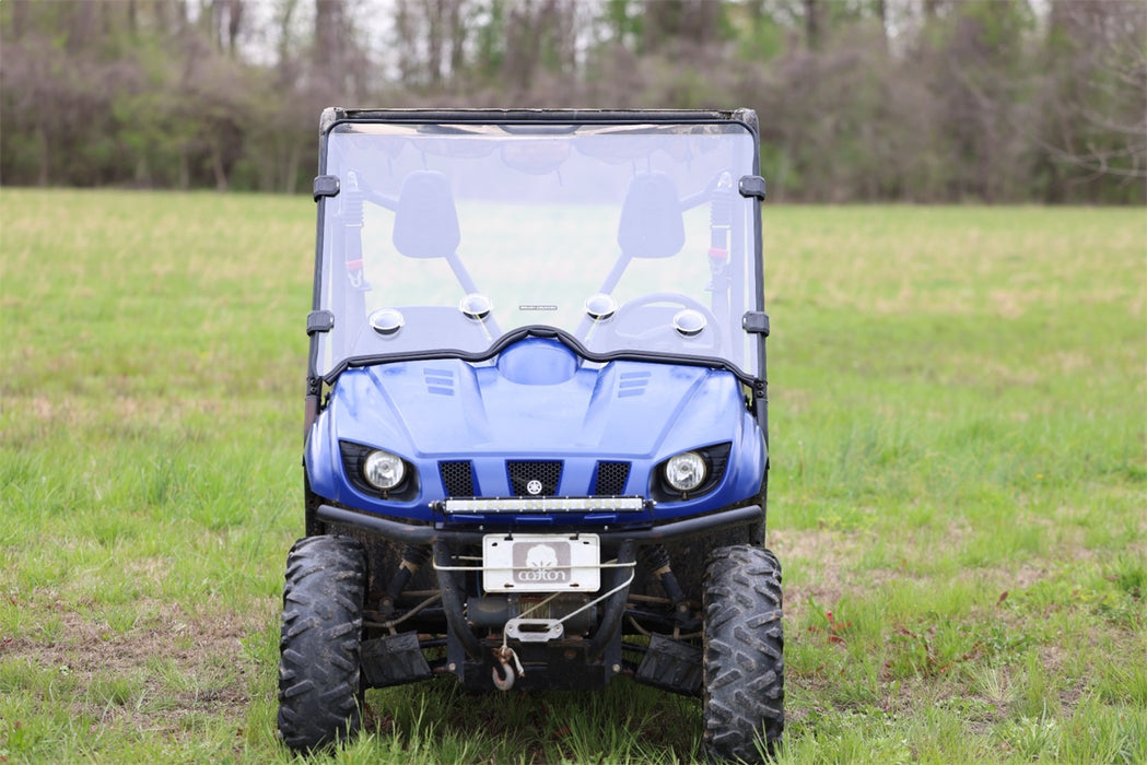 Rough Country 98241240 Vented Full Windshield Scratch Resistant Yamaha Rhino 450 (06-08)/Rhino 660 (04-07) Rough Country - Truck Part Superstore
