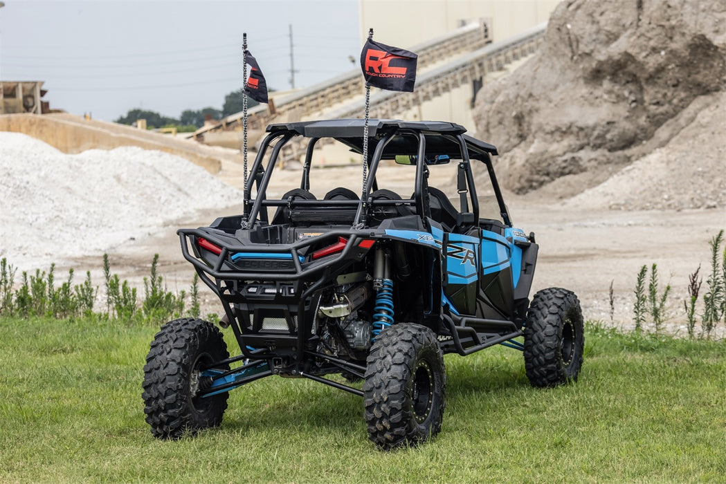 Rough Country 93118 Tubular Bumper Rear w/ Receiver Hitch Polaris RZR XP1000 Rough Country - Truck Part Superstore