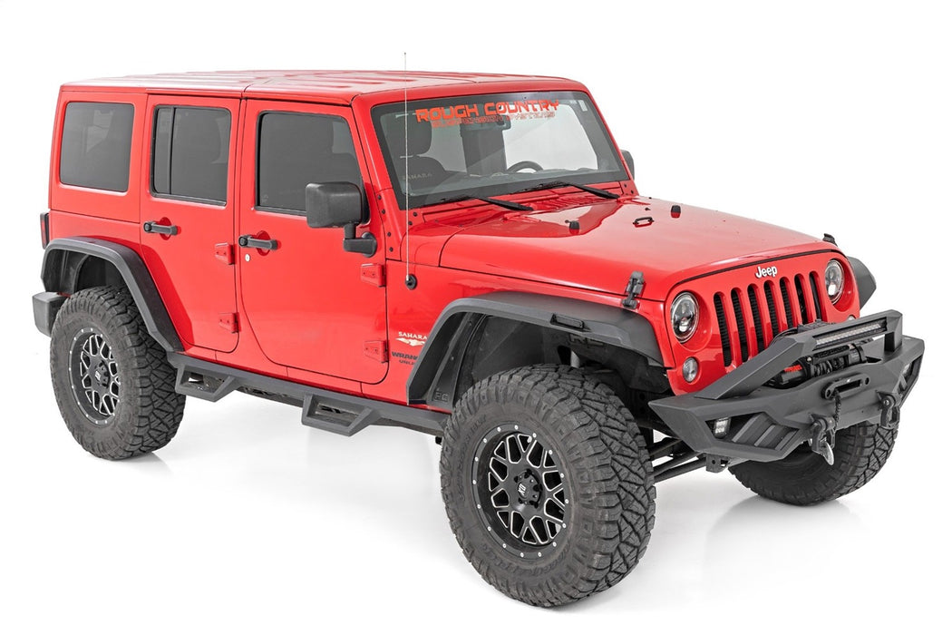 Rough Country 99037 Fender Flares; High Clearance; Thermoplastic; - Truck Part Superstore