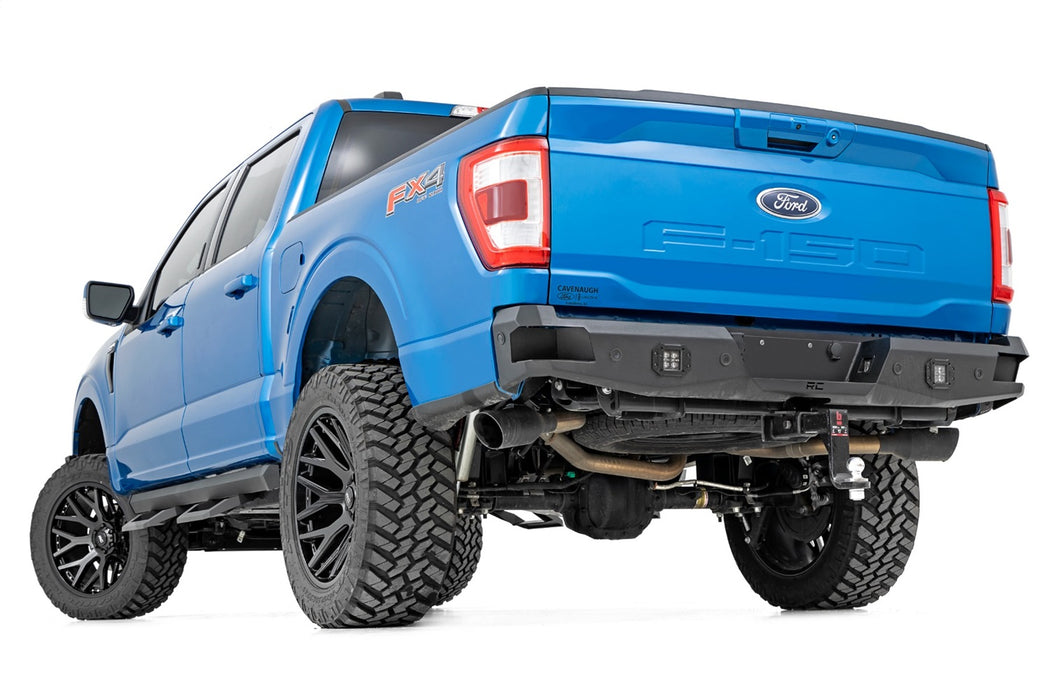 Rough Country 52001 SR2 Adjustable Aluminum Steps Crew Cab 15-22 Ford F-150/17-22 Super Duty Rough Country - Truck Part Superstore