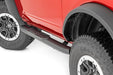 Rough Country 21012 Oval Nerf Steps 2-Door Black Ford Bronco (2 Door) 4WD (21-23) Rough Country - Truck Part Superstore