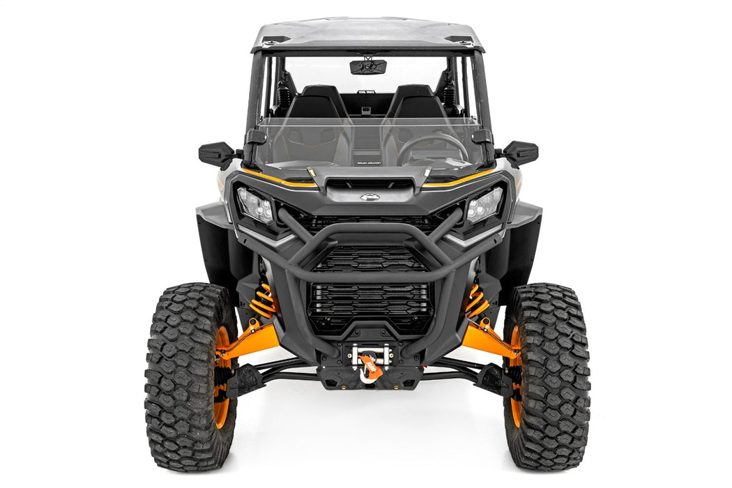 Rough Country 98102231 Half Windshield Scratch Resistant Can-Am Commander XT (21-22) Rough Country - Truck Part Superstore