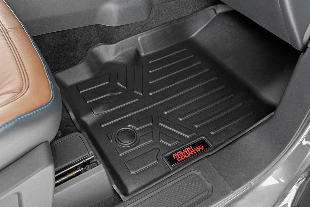 Rough Country M-5160 Floor Mats Front 21-22 Ford Bronco Rough Country - Truck Part Superstore