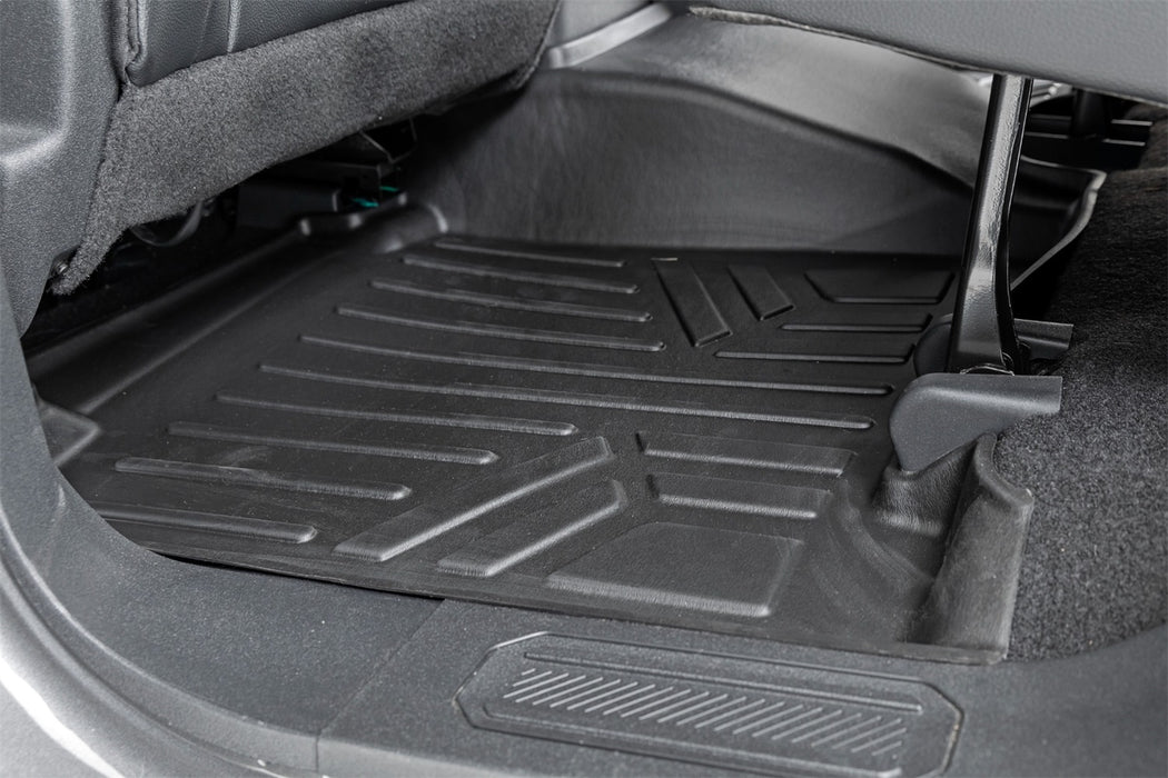Rough Country M-51602 Floor Mats Front and Rear Bucket Set 21-22 Ford Bronco 4-Door Rough Country - Truck Part Superstore