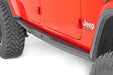 Rough Country 90802 Rock Sliders Heavy Duty l 20-22 Jeep Gladiator JT 4WD Rough Country - Truck Part Superstore