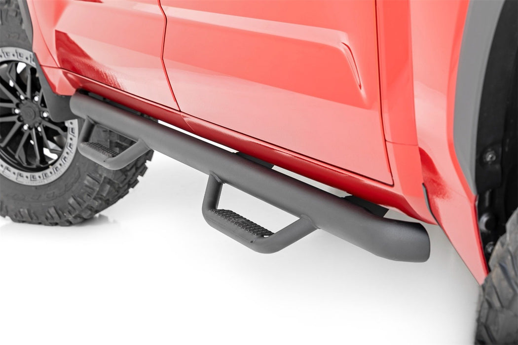 Rough Country 72002 Nerf Steps Cab Length Crew Max Toyota Tundra 2WD/4WD (22-23) Rough Country - Truck Part Superstore