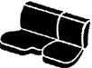 FIA TR42-11 GRAY Wrangler™ Custom Seat Cover - Truck Part Superstore
