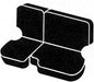 FIA TR42-13 BROWN Wrangler™ Custom Seat Cover - Truck Part Superstore