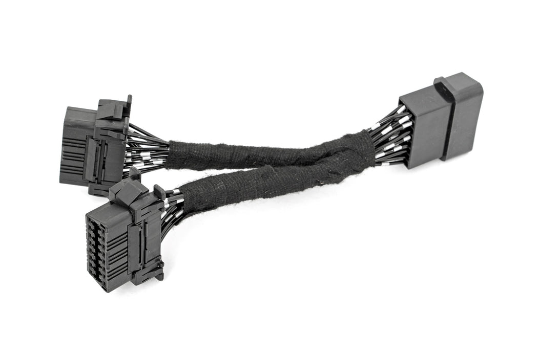 Rough Country PSB100 2 to 1 OBDII Connector Rough Country - Truck Part Superstore