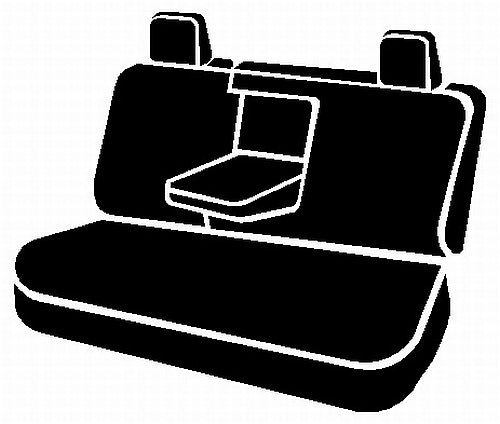 FIA SL62-29 BLK/BLK LeatherLite™ Custom Seat Cover - Truck Part Superstore