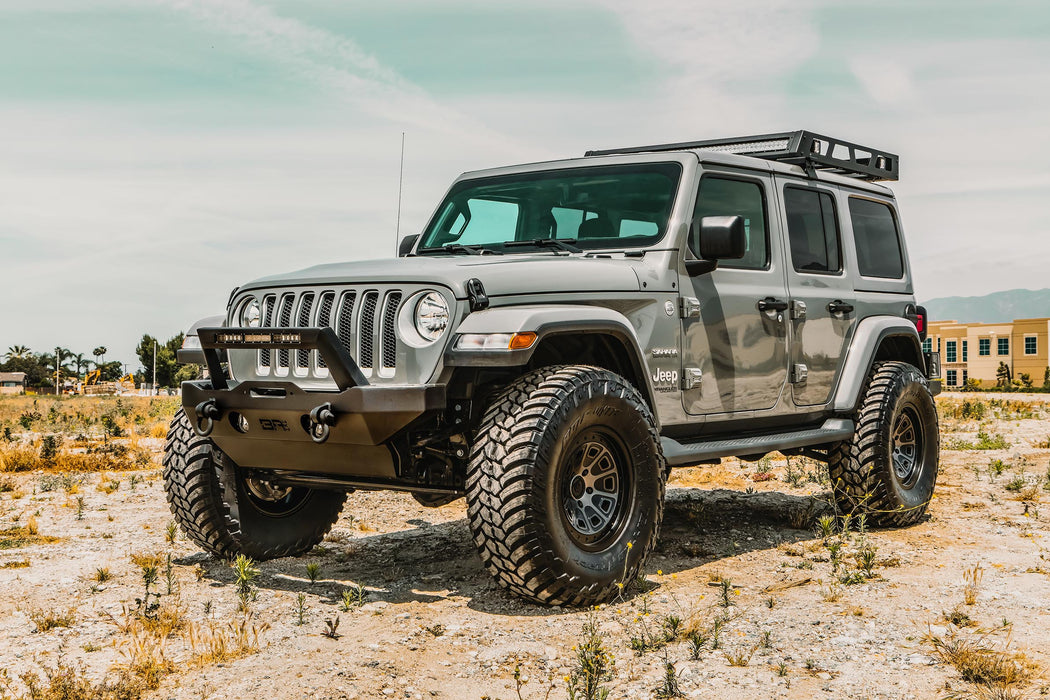 Body Armor 4x4 JL-5123 2018-2021 JEEP WRANGLER JL AND GLADIATOR JT FRONT BUMPER SKID PLATE - Truck Part Superstore
