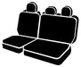 FIA OE32-30 CHARC Oe™ Custom Seat Cover; Tweed; Charcoal; Split Seat 60/40; Adjustable Headrests; - Truck Part Superstore