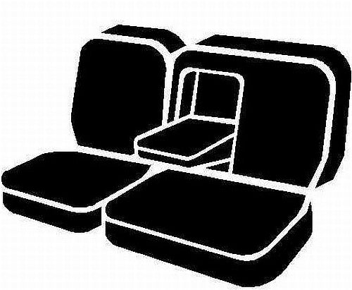 FIA SL62-32 BLUE LeatherLite™ Custom Seat Cover - Truck Part Superstore