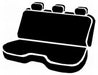 FIA TRS42-40 GRAY Wrangler™ Solid Seat Cover - Truck Part Superstore