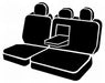 FIA TRS42-50 GRAY Wrangler™ Solid Seat Cover - Truck Part Superstore