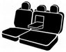FIA TRS42-50 GRAY Wrangler™ Solid Seat Cover - Truck Part Superstore