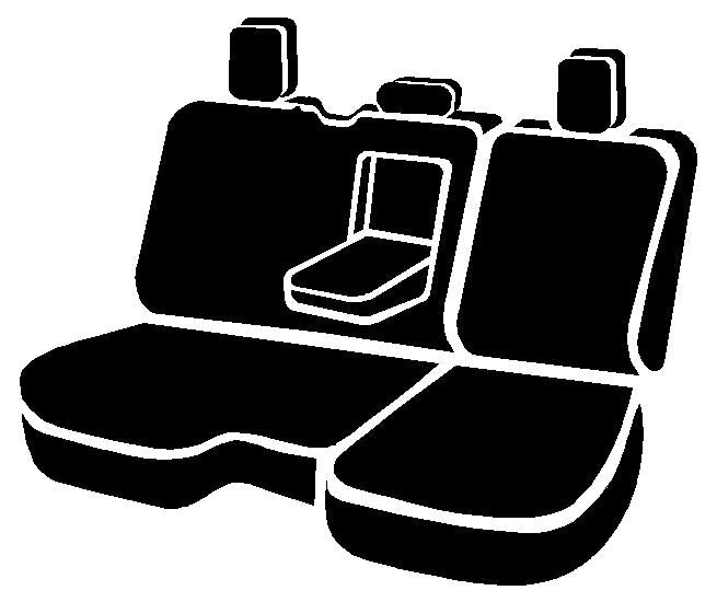 FIA OE32-54 CHARC Oe™ Custom Seat Cover; Tweed; Charcoal; Split Seat 40/60; - Truck Part Superstore