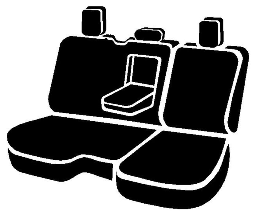 FIA OE32-54 CHARC Oe™ Custom Seat Cover; Tweed; Charcoal; Split Seat 40/60; - Truck Part Superstore