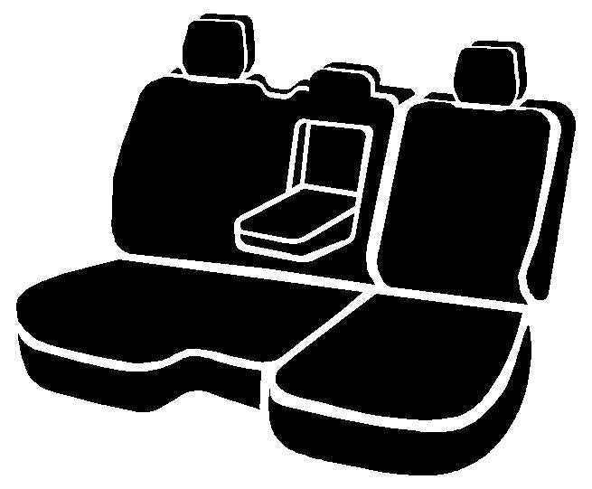 FIA OE32-55 GRAY Oe™ Custom Seat Cover; Tweed; Gray; Split Seat 40/60; - Truck Part Superstore