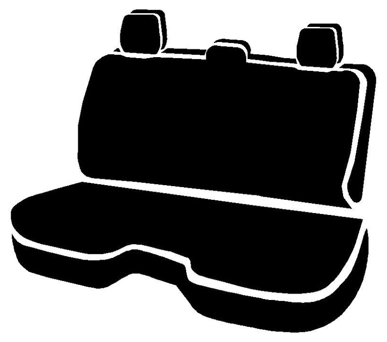 FIA TRS42-56 BLACK Wrangler™ Solid Seat Cover; Bench Seat; Black; - Truck Part Superstore
