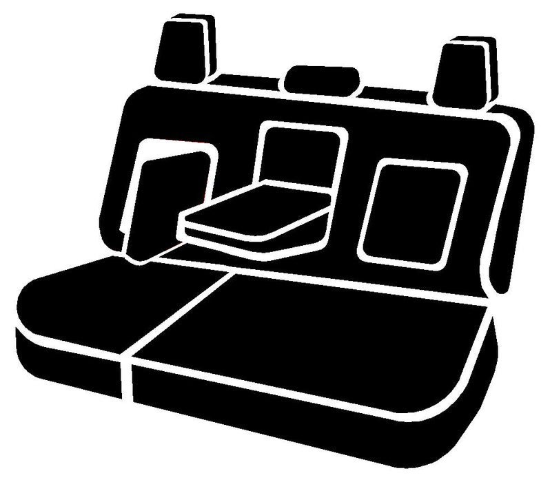 FIA TRS42-66 GRAY Wrangler™ Solid Seat Cover - Truck Part Superstore