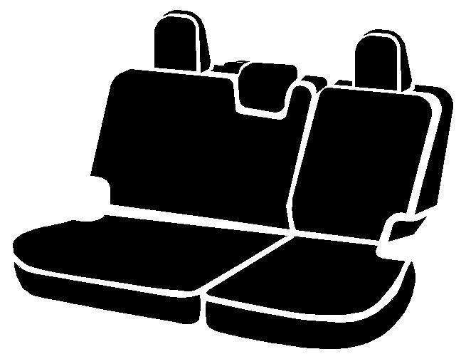 FIA TRS42-76 BLACK Wrangler™ Solid Seat Cover; Saddle Blanket; Black; Split Seat 40/60; - Truck Part Superstore