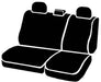 FIA SL62-86 BLK/BLK LeatherLite™ Custom Seat Cover - Truck Part Superstore