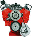 Powermaster Performance 885 Low Mount Bracket; Small Block Chevy; Racing; Natural; - Truck Part Superstore