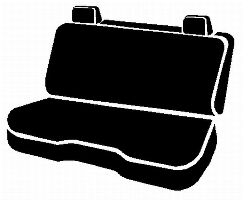 FIA OE32-95 GRAY Oe™ Custom Seat Cover; Tweed; Gray; Bench Seat; w/Adjustable Headrests; - Truck Part Superstore