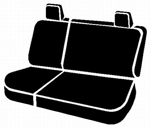 FIA SL62-97 BLK/BLK LeatherLite™ Custom Seat Cover - Truck Part Superstore