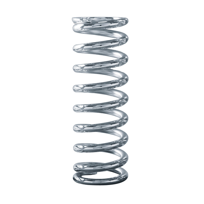 QA1 12CS150 Spring Chrome Silicon 2-1/2 Id 12-150 Lbs Chrome Plated - Truck Part Superstore