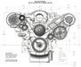 Holley 20-136BK AccessoryDriveCmpKit - Truck Part Superstore