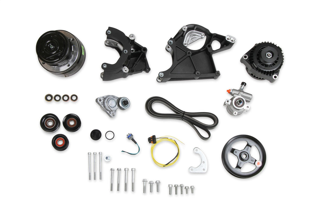 Holley 20-136BK AccessoryDriveCmpKit - Truck Part Superstore