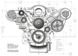 Holley 20-138 AccessoryDriveCmpKit - Truck Part Superstore