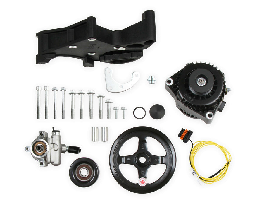 Holley 20-143BK AccessoryDriveCmpKit - Truck Part Superstore
