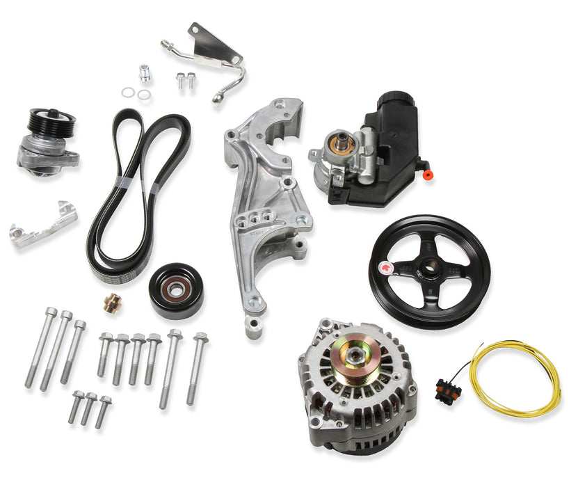 Holley 20-156 Low LS Accessory Drive System Kit - Truck Part Superstore