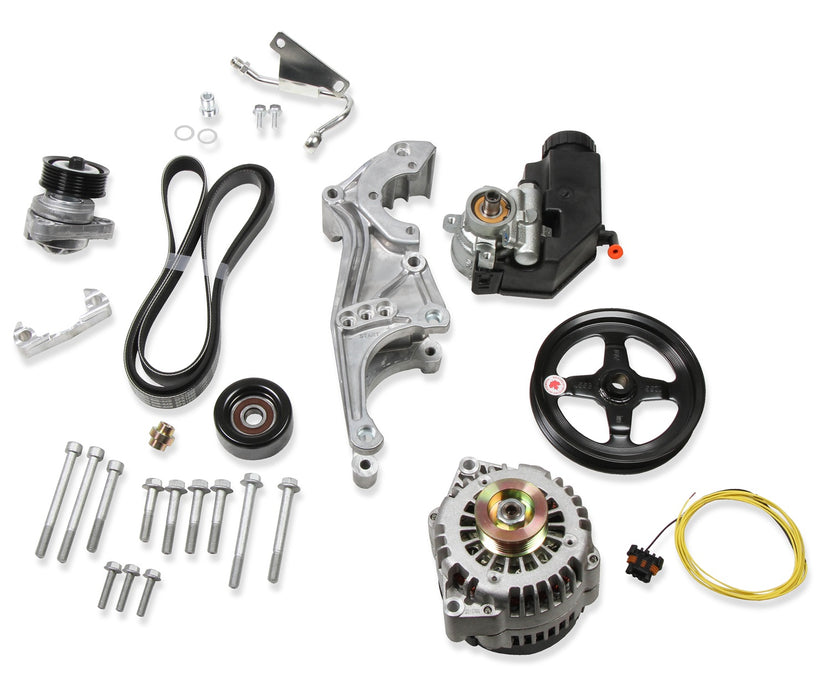 Holley 20-156 Low LS Accessory Drive System Kit - Truck Part Superstore