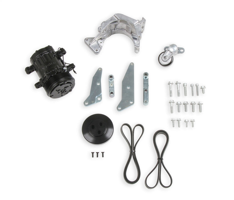 Holley 20-160BK Low LS Accessory Drive System Kit - Truck Part Superstore