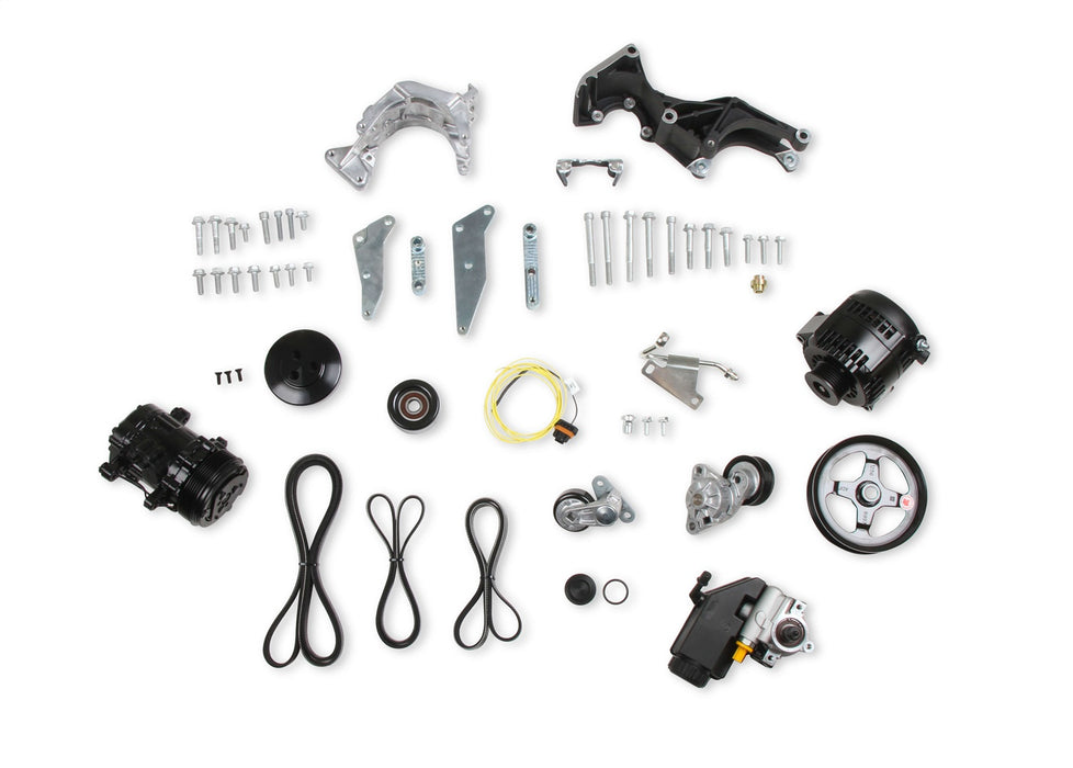 Holley 20-162BK Low LS Accessory Drive System Kit - Truck Part Superstore