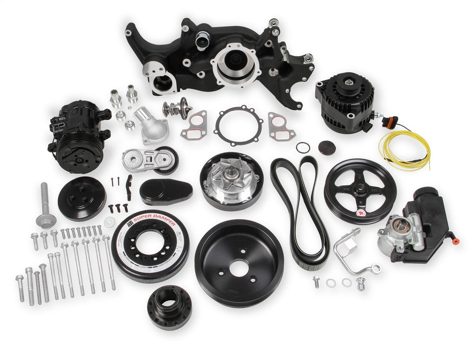 Holley 20-180BK Accessory Drive System Kit - Truck Part Superstore