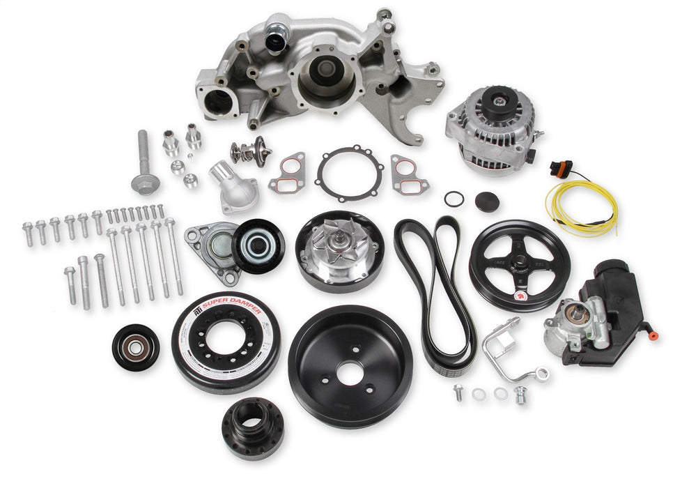 Holley 20-181 Mid-Mount Complete Race Accessory System - Truck Part Superstore