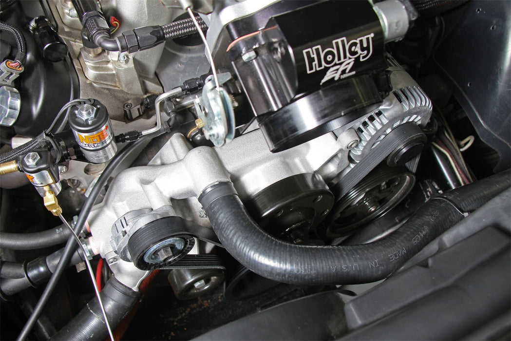 Holley 20-201 Mid-Mount Accessory Drive System Kit - Truck Part Superstore