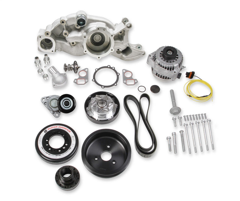 Holley 20-202 Mid-Mount Accessory Drive System Kit - Truck Part Superstore