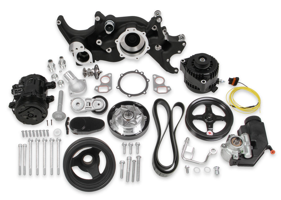 Holley 20-185BK Accessory Drive System Kit - Truck Part Superstore