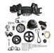 Holley 20-186BK Mid-Mount Complete Race Accessory System - Truck Part Superstore