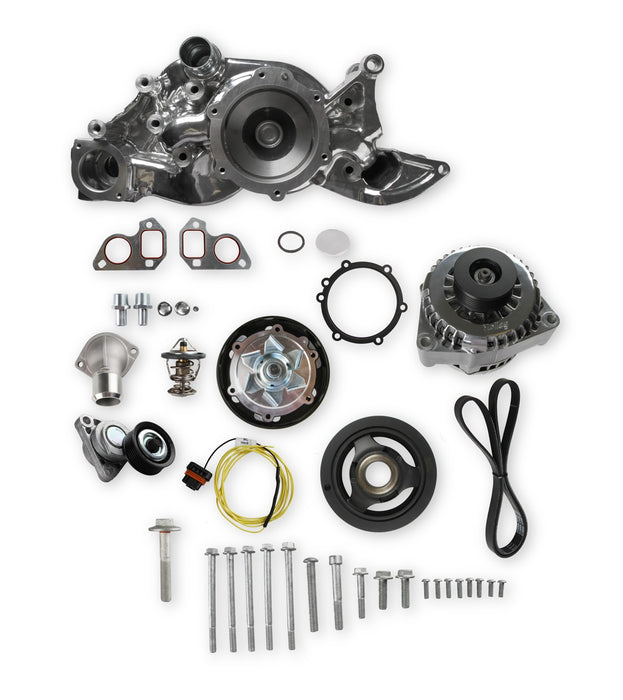 Holley 20-187P Mid-Mount Complete Race Accessory System - Truck Part Superstore