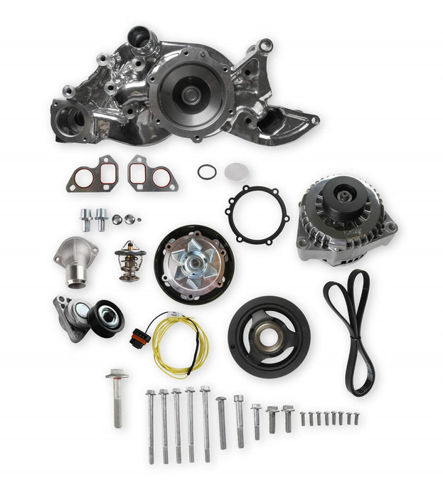 Holley 20-187P Mid-Mount Complete Race Accessory System - Truck Part Superstore