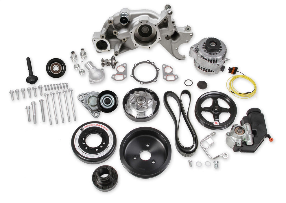 Holley 20-191 Mid-Mount Complete Race Accessory System - Truck Part Superstore