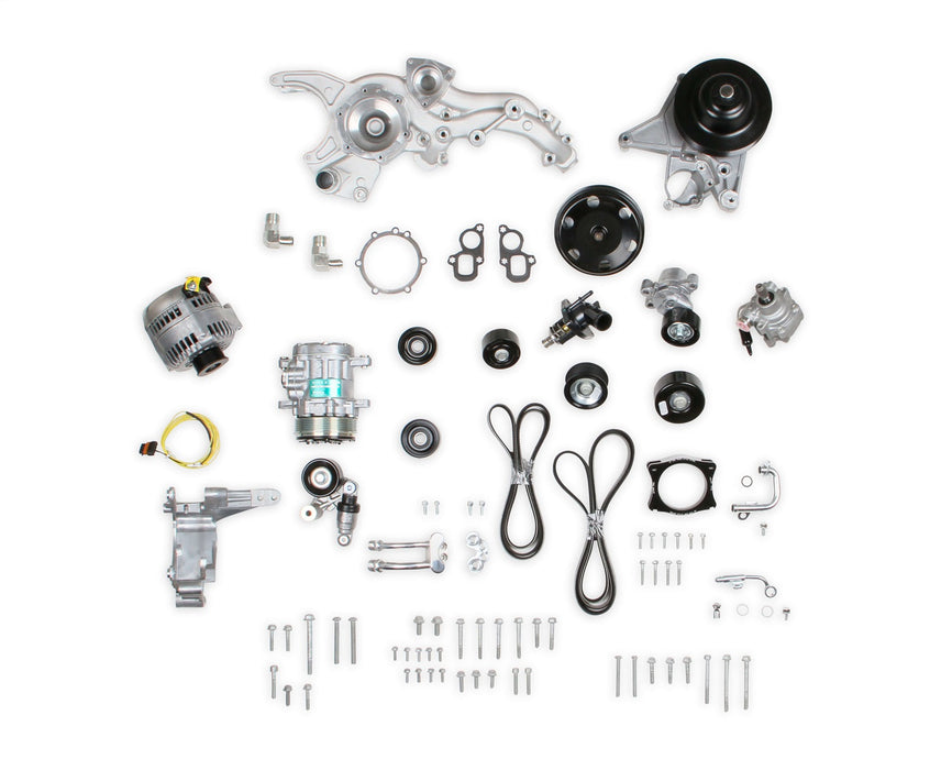 Holley 20-221 Premium Mid-Mount Complete Accessory System - Truck Part Superstore